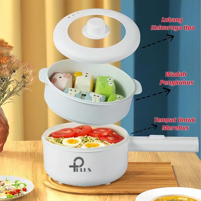 GASS. PANCI LISTRIK FRY PAN ELECTRIC (2IN1) /PANCI LISTRIK MENDIDIH LISTRIK MULTIFUNGSI 1.8L/ PANCI