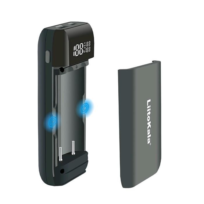 Asli.. Lii-Mp2 Charger Powerbank Portable Usb C 18650 21700 Pd Qc 3.0