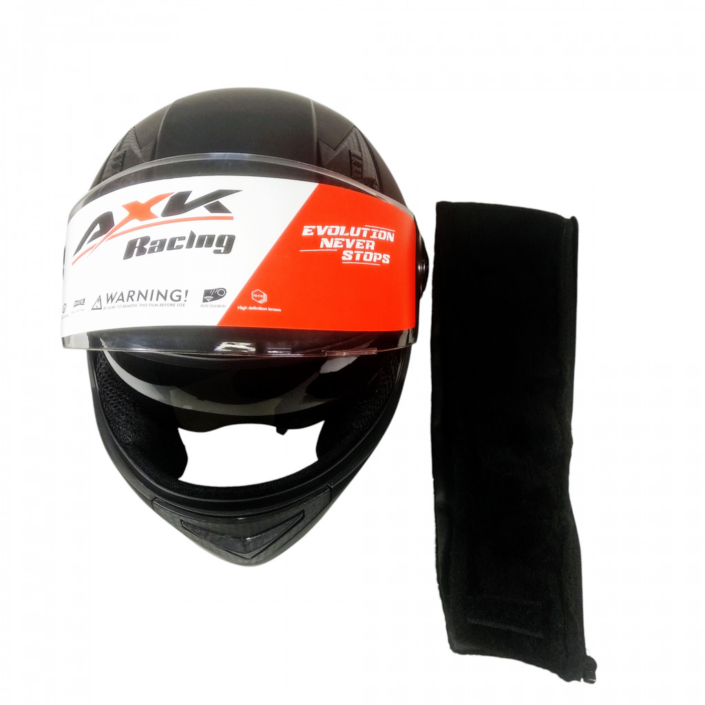 Axk Helm Full Face Motor Double Lens Anti Fog Motocycle Helmet - A557