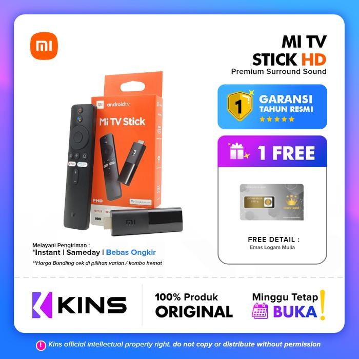SendToday- Xiaomi Mi Tv Stick Android Smart Tv Dongle Chromecast / Xiaomi Mi Tv Stick 4K