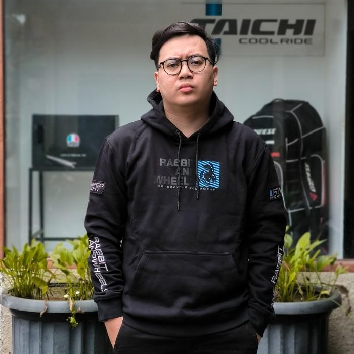 Hoodie Rabbit and Wheels Torque Blue