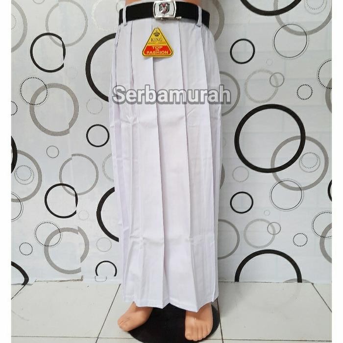 SandangAnak- Rok Perempuan Anak Sekolah Sd Warna Putih
