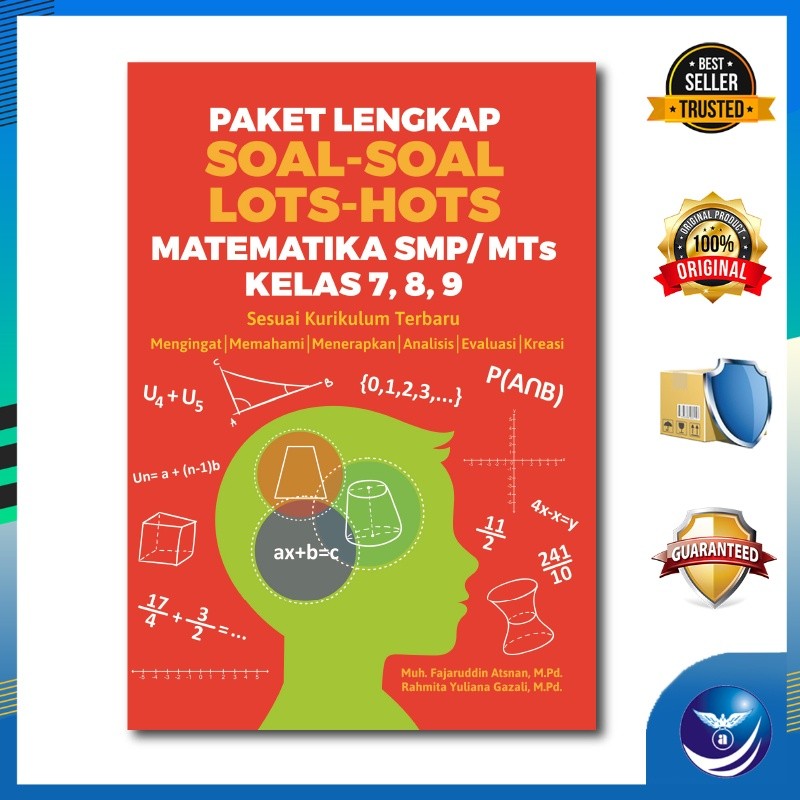 Penerbit Andi - Buku Paket Lengkap Soal-Soal LOTS-HOTS Matematika SMP/MTs Kelas 7, 8, 9