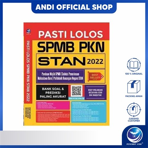 Penerbit Andi - Buku Pasti Lolos SPMB PKN STAN 2022
