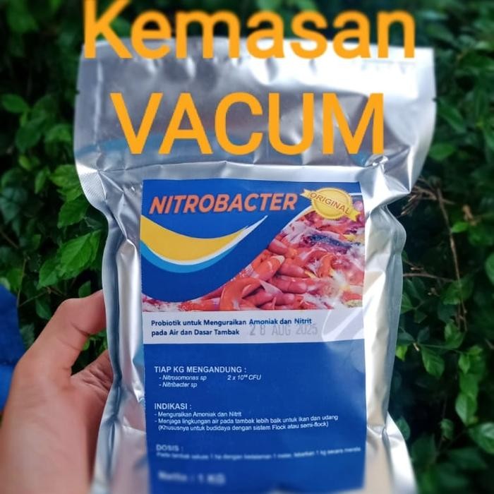 Nitrobac 1 kg Nitrobacter probiotik bakteri starter kolam koi
