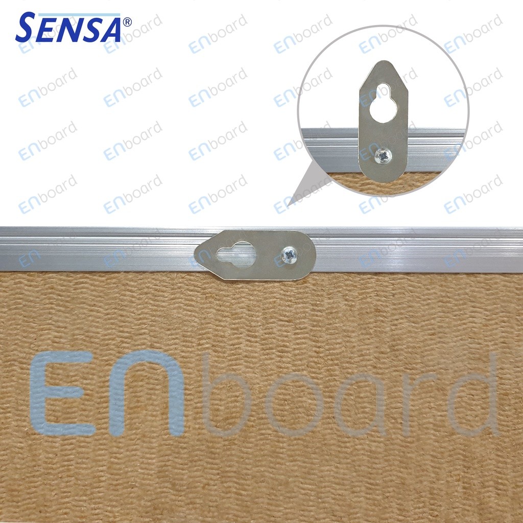 

Softboard / Board / Cork Board / Papan Pengumuman / Mading Gantung Bludru Sensa 60 x 120 cm