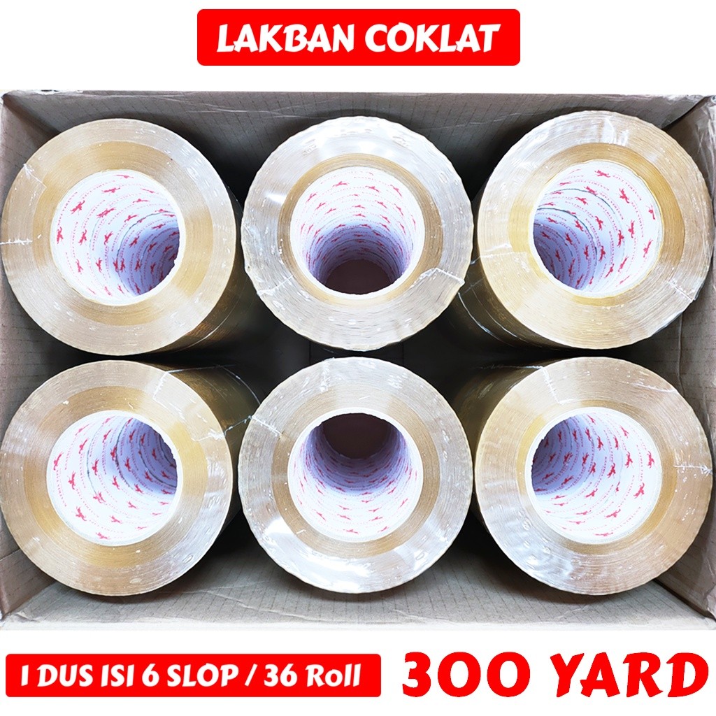 

Lakban OPP Tape / Lakban KSATRIA Tape 300 Yard (1 Dus)