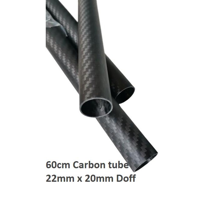 60Cm Carbon Tube Pipa Karbon Diameter Od 22Mm Id 20Mm 3K 22X20Mm Dof