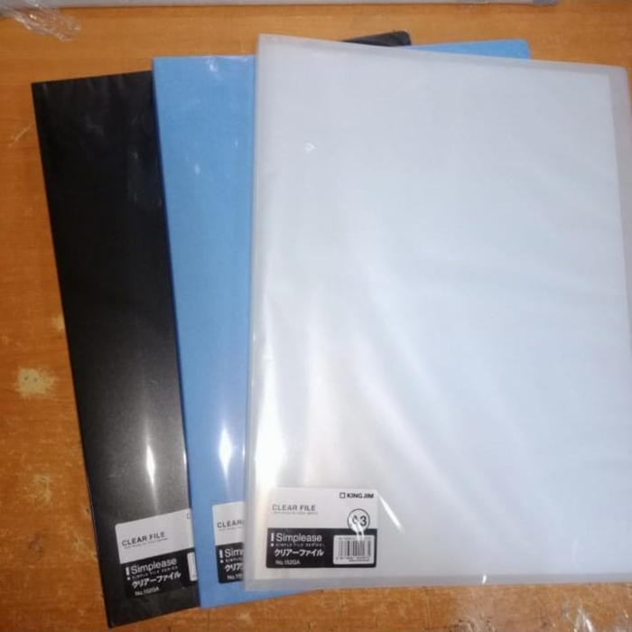 

Ready- Clear File King Jim A3 152Ga Portrait/ Clear Holder A3 Berdiri