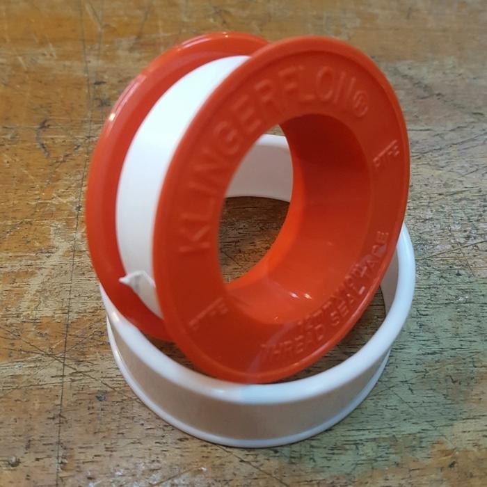 SEAL TAPE KLINGERFLON 12MM / TAPE PEREKAT 12 MM / PTFE THREAD 1/2 "