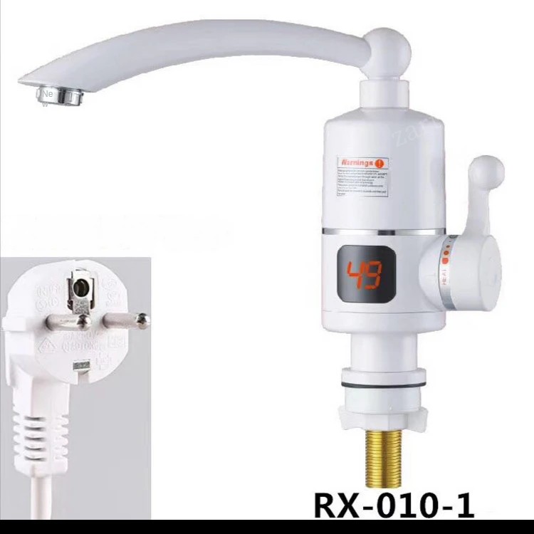 Electric Kitchen Water Heater Tap Instant Hot Water Faucet Heater Cold Heating Faucet Tankless Insta
