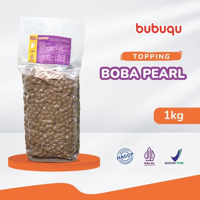 

InstanTanyadulu- Bubuqu Boba Brown Sugar - Topping Tapioca Pearl / Bubble 1 Kg