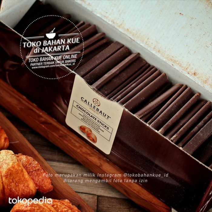

InstanTanyadulu- Callebaut Baking Sticks 500gr 44% Dark Chocolate Stick Cokelat Batons