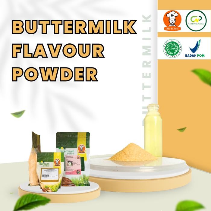 

InstanTanyadulu- Buttermilk Powder / Bubuk Butter Milk / Perisa Flavour Perasa Flavor