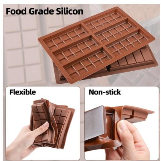 Kenanganpawon Cetakan Silikon Coklat Bar