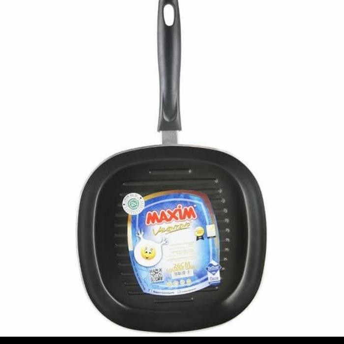 Kenanganpawon Maxim Valentino Square Grill Pan 26Cm / Maxim Fry Pan Square Grill