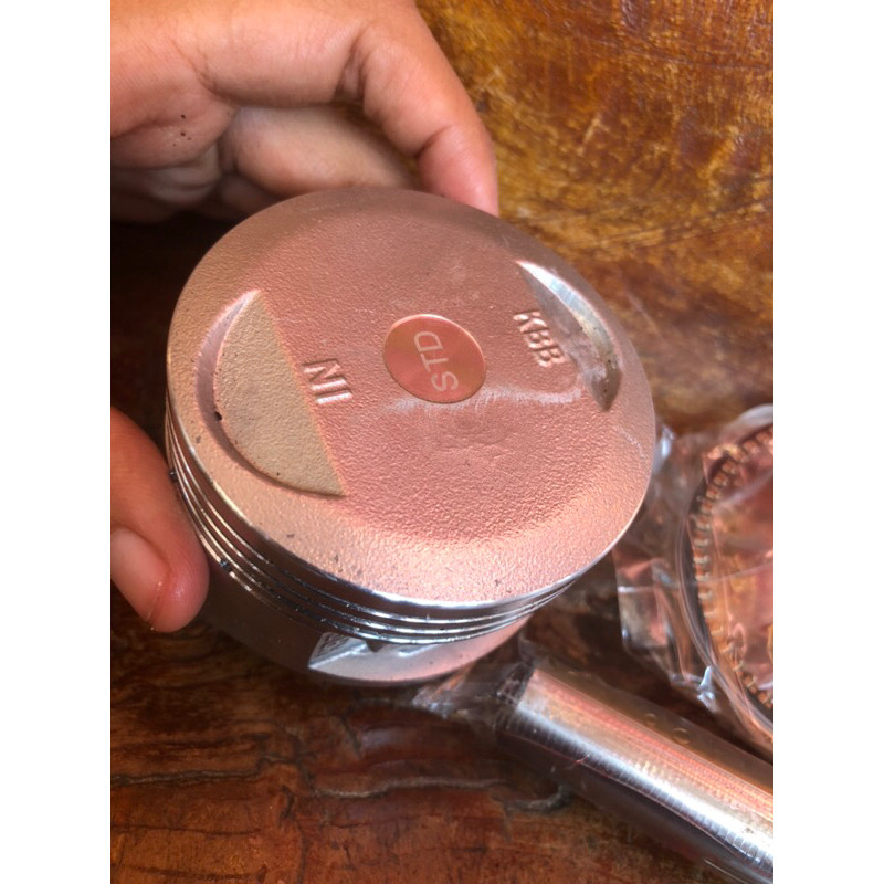 PISTON SEHER TIGER OV STD SET RING DAN PEN PISTON COPOTAN BLOK PABRIKAN