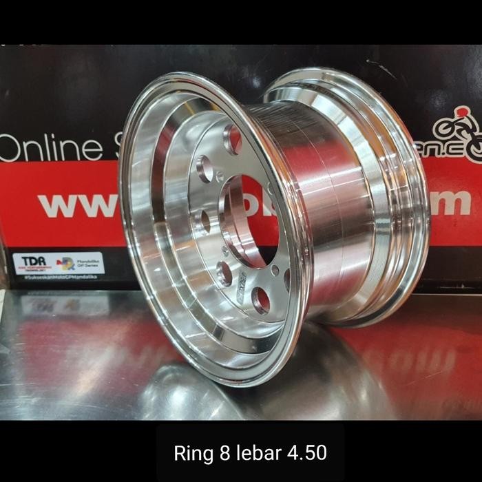 Velg Monkey Gorilla CNC Tubeless Import lebar 4.50 Ring 8