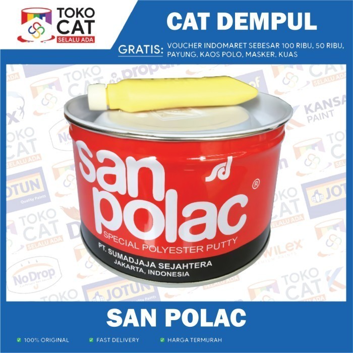 DEMPUL SANPOLAC 1/4KG DEMPUL BESI