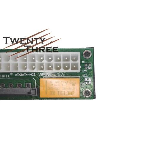 DUAL POWER SUPPLY MOTHERBOARD RELAY SATA FOR MINING DOUBLE MOBO PSU