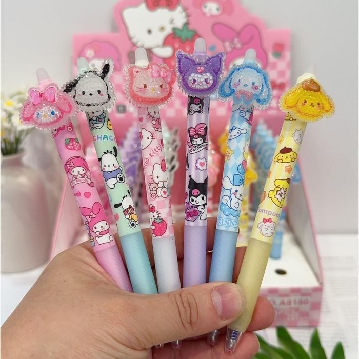 

ID PULPEN CETEK PREMIUM PENA MOTIF SANRIO KUROMI MELODY - GG0462