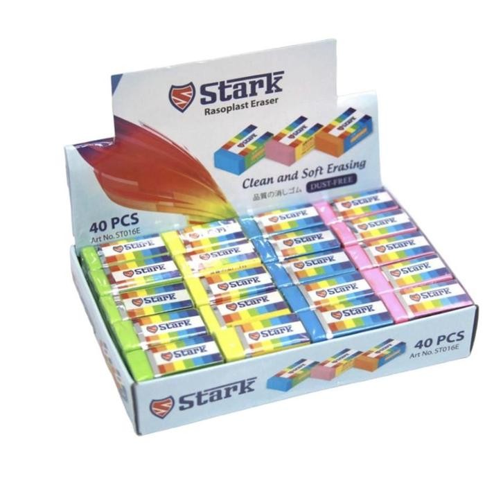 

ID PENGHAPUS PENSIL STARK KARET WARNA / RUBBER PENSIL 1 PCS