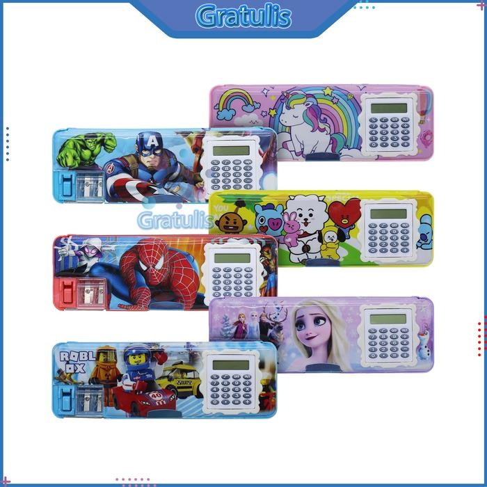 

ID KOTAK PENSIL KALKULATOR KARAKTER [RANDOM] / TEMPAT PENSIL ANAK UNTUK PEREMPUAN DAN LAKI LAKI /