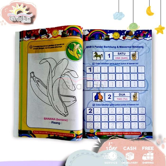 

ID BUKU ANAK PINTAR MENULIS ABJAD ANGKA DAN BERHITUNG DISERTASI BAHASA INGGRIS - VITAMIN OTAK UNTUK