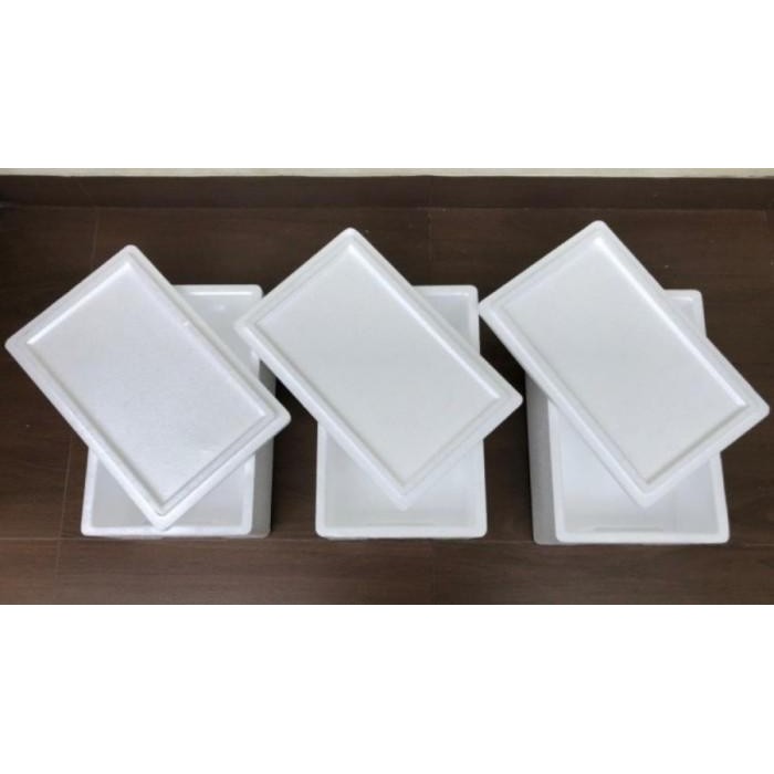 BOX STYROFOAM 2KG COOLER BOX STEROFOAM BANDUNG FROZEN FOOD STEROFOM 1