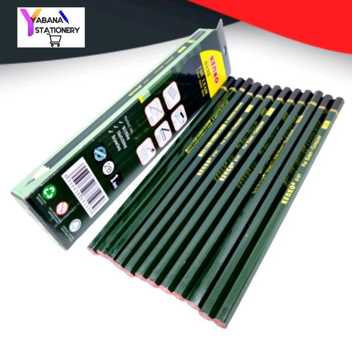 

ID PENSIL 2B KENKO 6191 PENCIL FOR EKAM ISI 12PCS STATIONERY