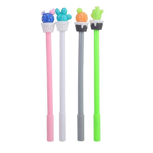 

ID PULPEN KARAKTER COLORFUL CACTUS PULPEN KAKTUS PENA LUCU TINTA GEL BLACK HB1383