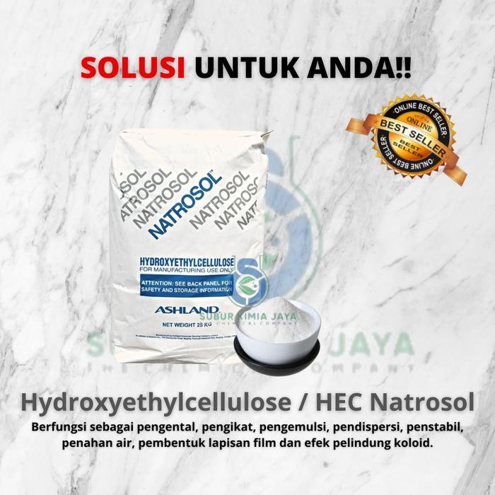 

NATROSOL / HEC / HYDROXY ETHYL CELLULOSE 250 GRAM