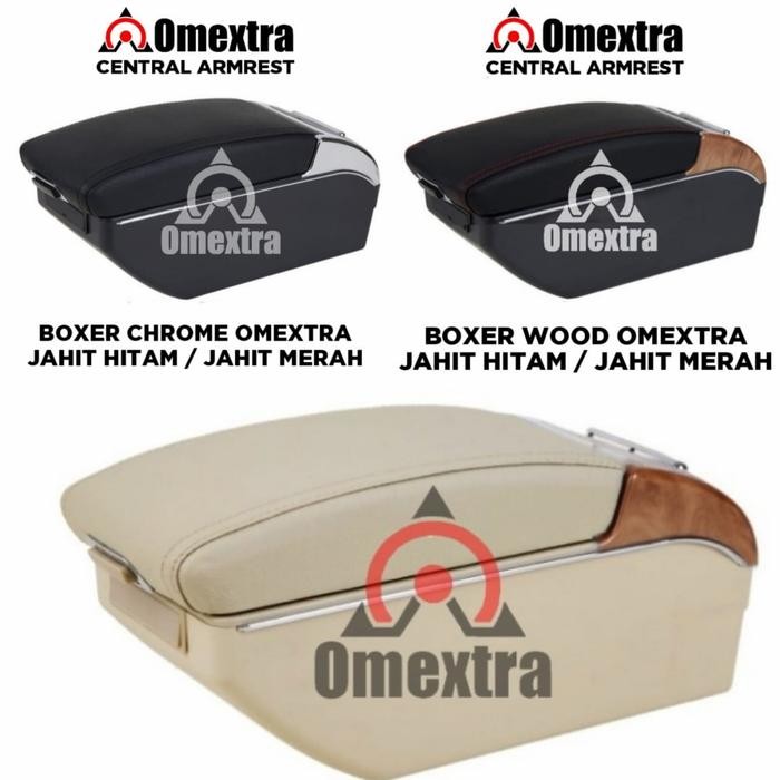 Omextra Armrest Vios Gen1&Gen3 Console Box Vios Th 03-07 & 2013 Keatas Terbaru