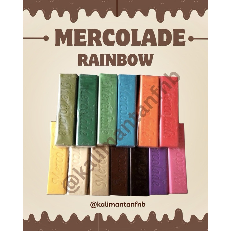 

Mercolade Rainbow Compound Potong - ALL VARIANT