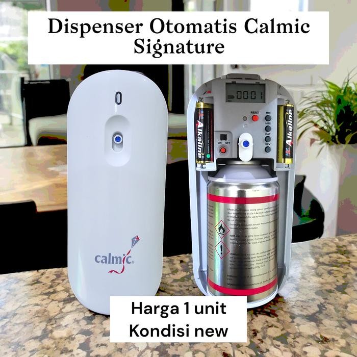 Dispenser Calmic Signature @ Alat Pengharum Ruangan Calmic New