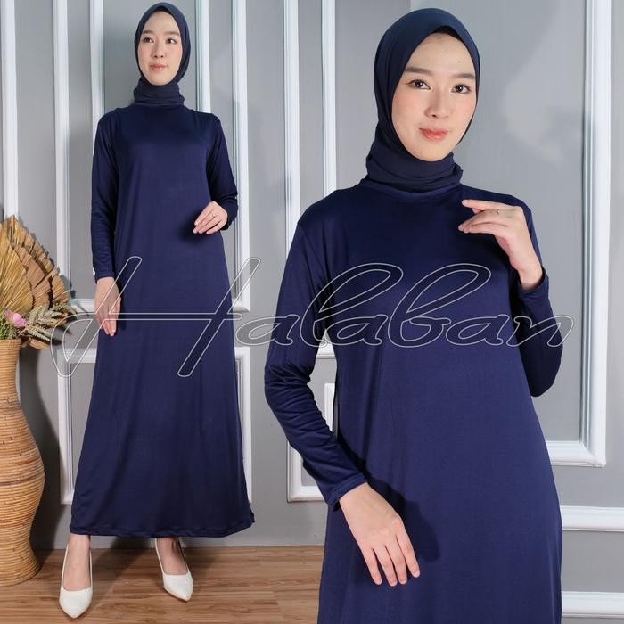 Elhijab- Manset Gamis Putih Polos - Manset Gamis Hitam Polos - Manset Gamis Wanita Polosan
