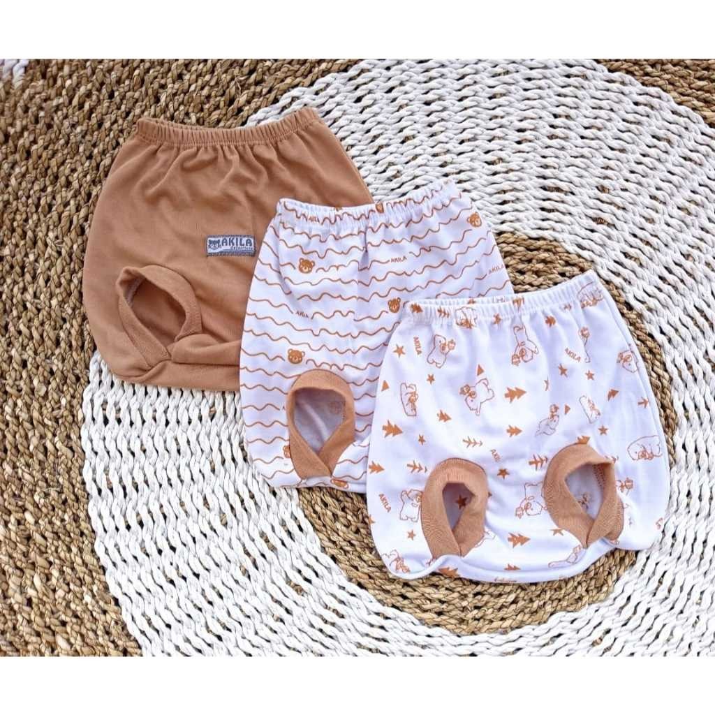 1 Lusin Celana Pop Bayi Kacamata Seri Unisex 0-1Tahun