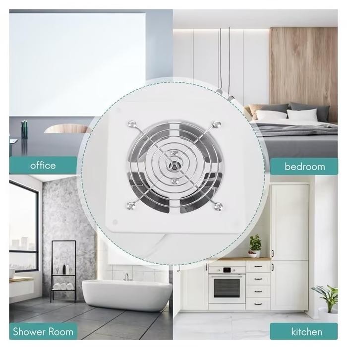 Best Seller 4 Inch Exhaust Fan Dinding/Exhaust Fan Dinding 4 Inch Kipas Exhaust Ventilasi Dinding