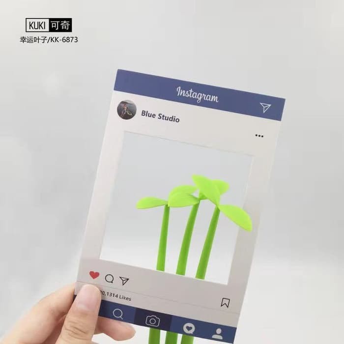 

Pulpen Gel Unik / Pen Gel Lucky Leaf Imut