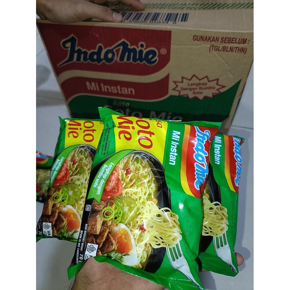 

Promo Terbatas Indomie Soto Mie 1 Dus ( 40Pcs ) Noodles Soto Mie Instan Food