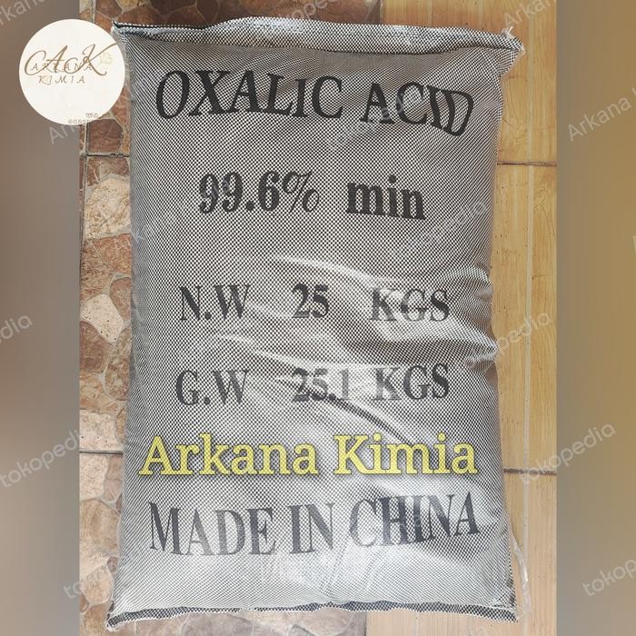

Kualitas Terjamin Oxalic / Oksalat / Osasir / Oxalic Acid 25 Kg