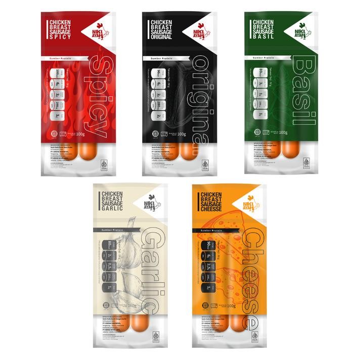 

BeliSkrg,KirimHariini- Sosis Niki Ayam Paket A