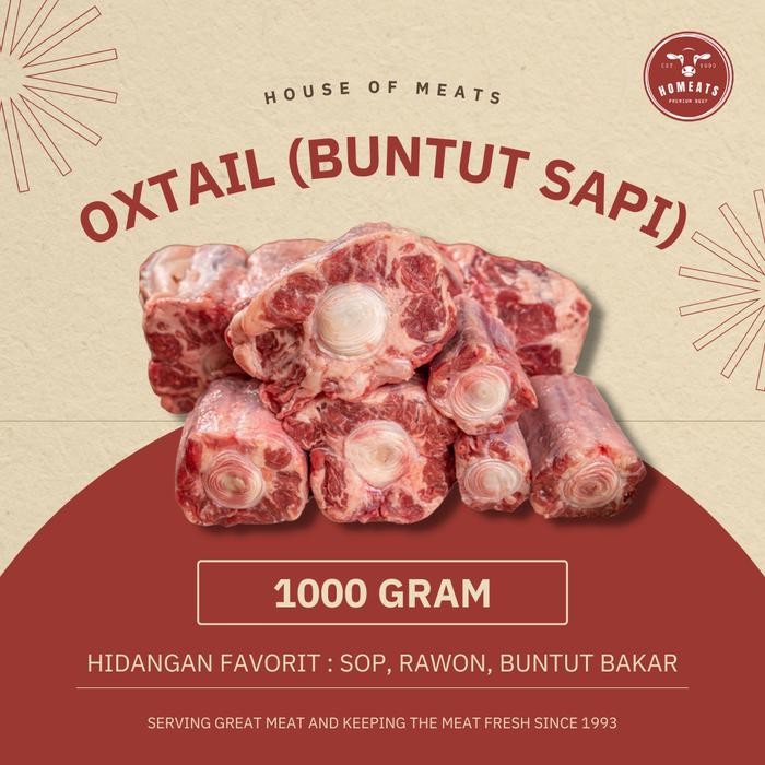 

BeliSkrg,KirimHariini- Daging Buntut Sapi Segar (Fresh) 1000 Gram Murah