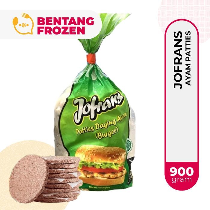 

BeliSkrg,KirimHariini- Jofrans Patties Ayam 900gr Isi 15 / Isian Burger Ayam