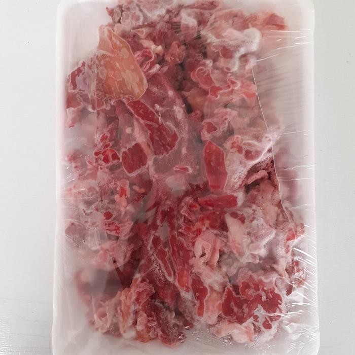 

BeliSkrg,KirimHariini- Trim Sukiyaki Beef - Tetelan Daging Sukiyaki - Daging Sop 500gr