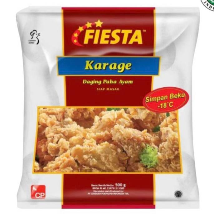 

BeliSkrg,KirimHariini- Fiesta Chicken Karage Karage Paha Ayam Fiesta