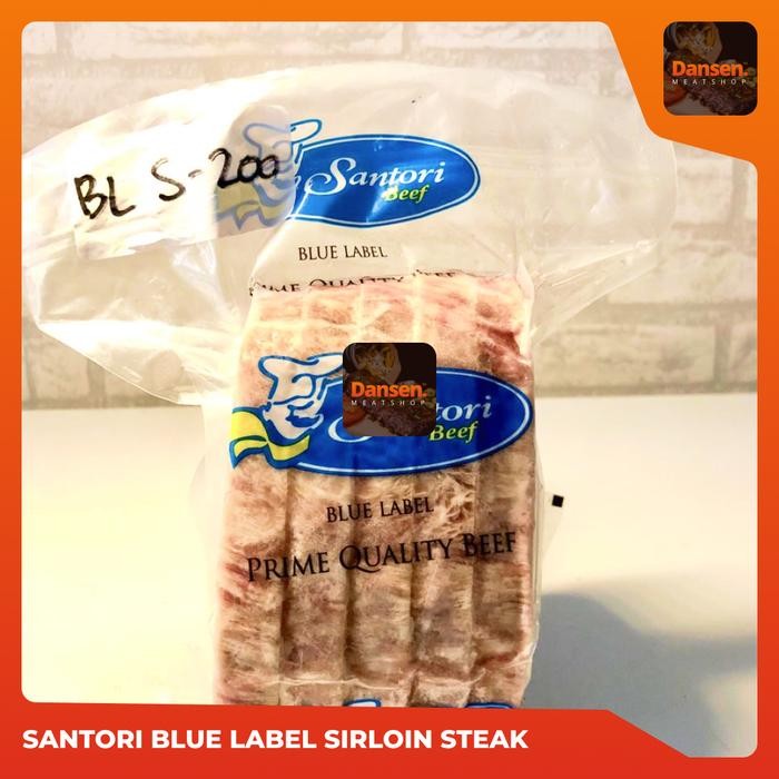 

BeliSkrg,KirimHariini- Santori Blue Label Sirloin Steak 1kg - Meltik / Meltique