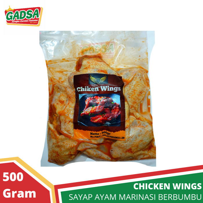 

BeliSkrg,KirimHariini- Chicken Wings Sayam Ayam Marinasi Berbumbu 500 gram