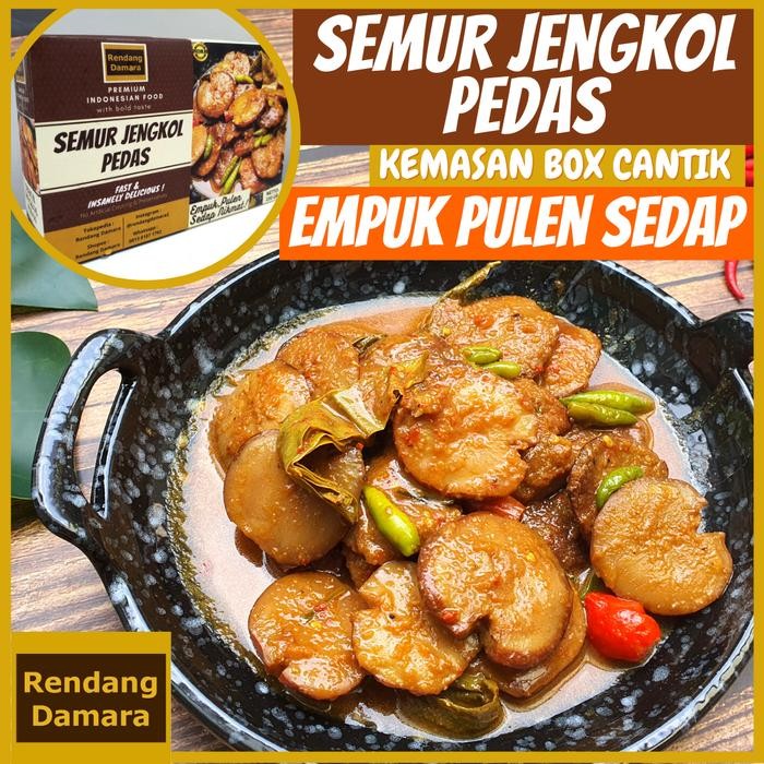 

PastikanDikirimLgsg- Semur Jengkol Pedas DAMARA Kemasan Vacuum Enak Sedap Pulen Empuk