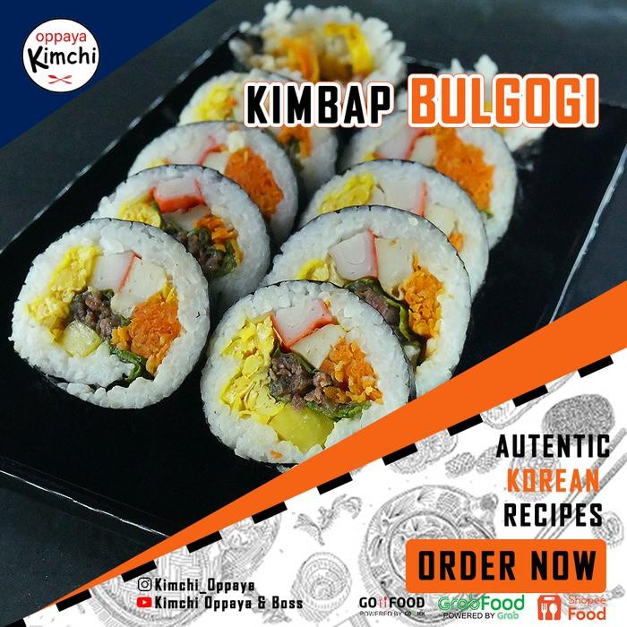 

PastikanDikirimLgsg- Kimbap Bulgogi Sushi Korea enak asli 10 potong